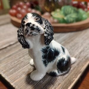 California Pottery Rare Vintage Cocker Spaniel Dog Jane Callender Antique Dog